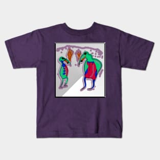 Lovers in Time Kids T-Shirt